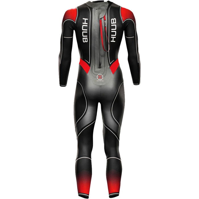 2023 Huub Mnner Aegis X Neoprenanzug AEGX35 - Red